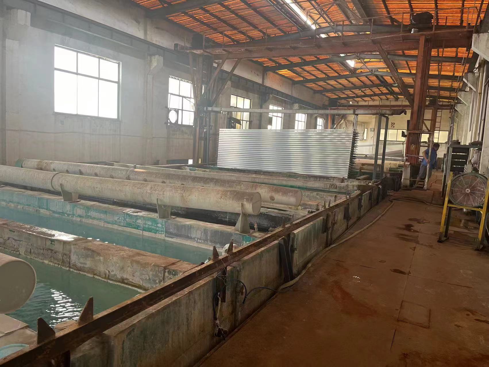 Aluminum profile extrusion process flow